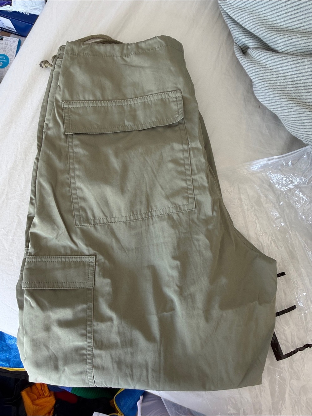 NWT Local European Parachute Pant in Sage XS/S